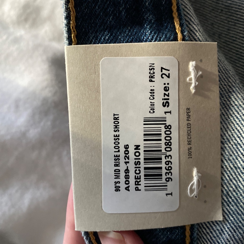 Agolde 90s Denim Shorts - Picture 4 of 4